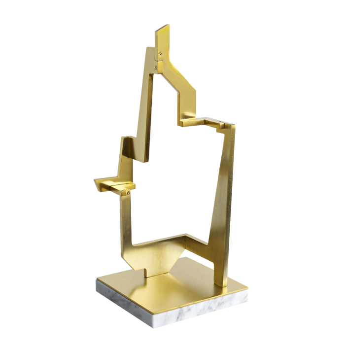 INDUSTRIAL GOLD_05 | Escultura de Candela Muniozguren | Compra arte en Flecha.es