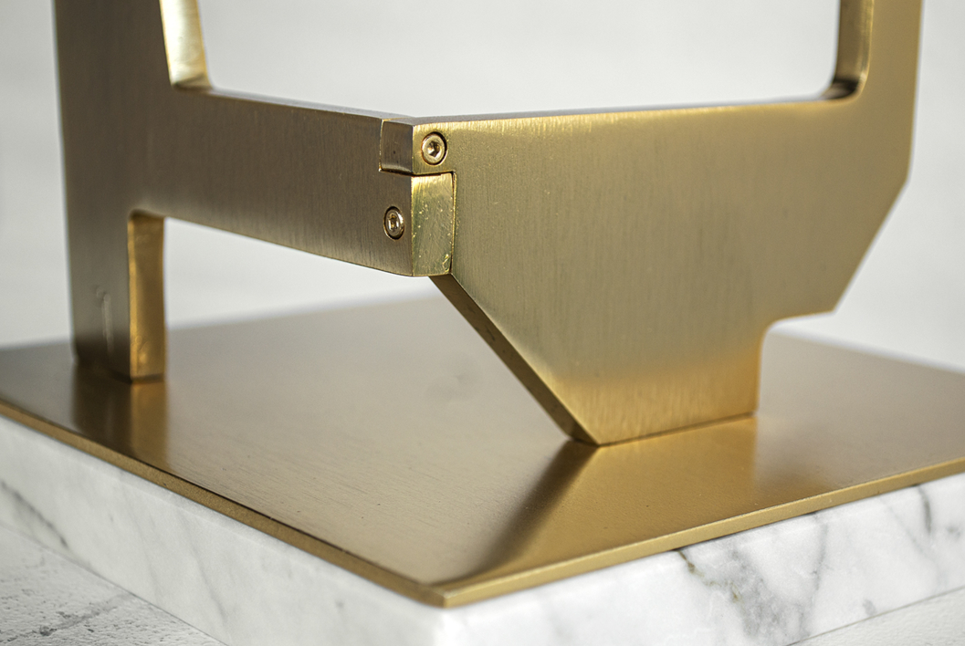 INDUSTRIAL GOLD_05 | Escultura de Candela Muniozguren | Compra arte en Flecha.es