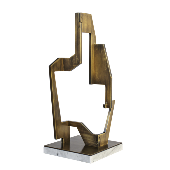 INDUSTRIAL GOLD_06 | Escultura de Candela Muniozguren | Compra arte en Flecha.es