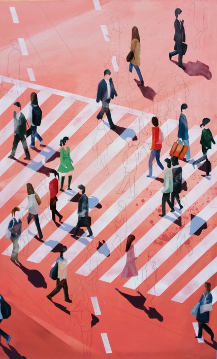 Nuestros límites |Pintura de MARTTA GARCIA RAMO | Compra arte en Flecha.es
