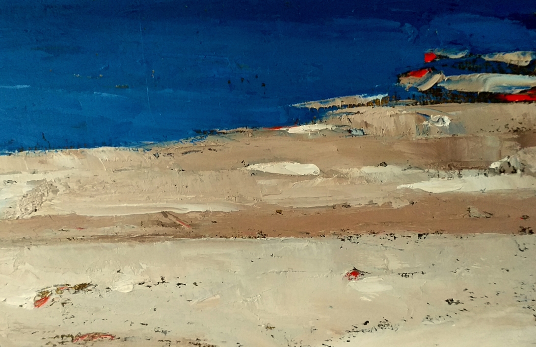 Winter Near The Sea | Pintura de Kestutis Jauniskis | Compra arte en Flecha.es