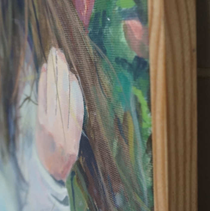 En el Jardín | Pintura de Amaya Fernández Fariza | Compra arte en Flecha.es