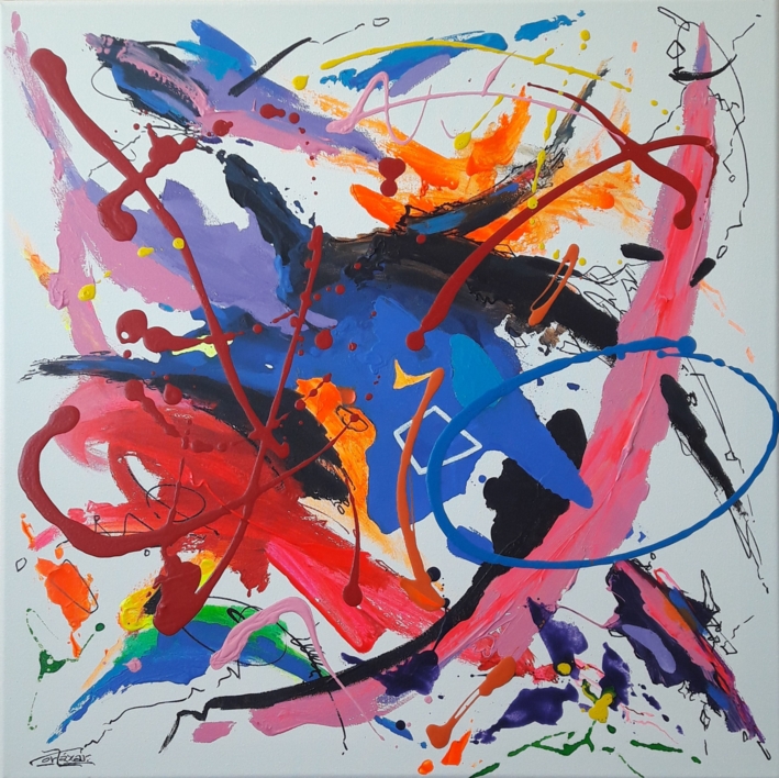 Take Five - The Dave Brubeck Quartet |Pintura de Valeriano Cortázar | Compra arte en Flecha.es