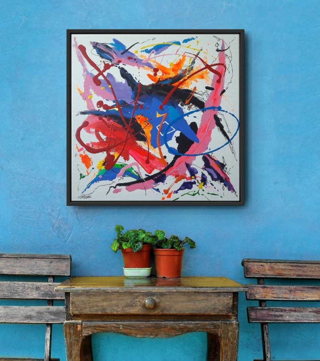 Take Five - The Dave Brubeck Quartet | Pintura de Valeriano Cortázar | Compra arte en Flecha.es