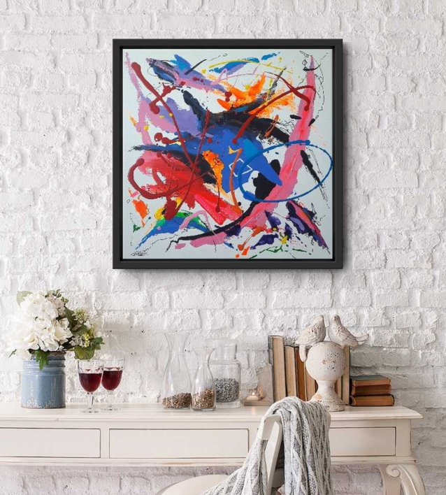 Take Five - The Dave Brubeck Quartet | Pintura de Valeriano Cortázar | Compra arte en Flecha.es