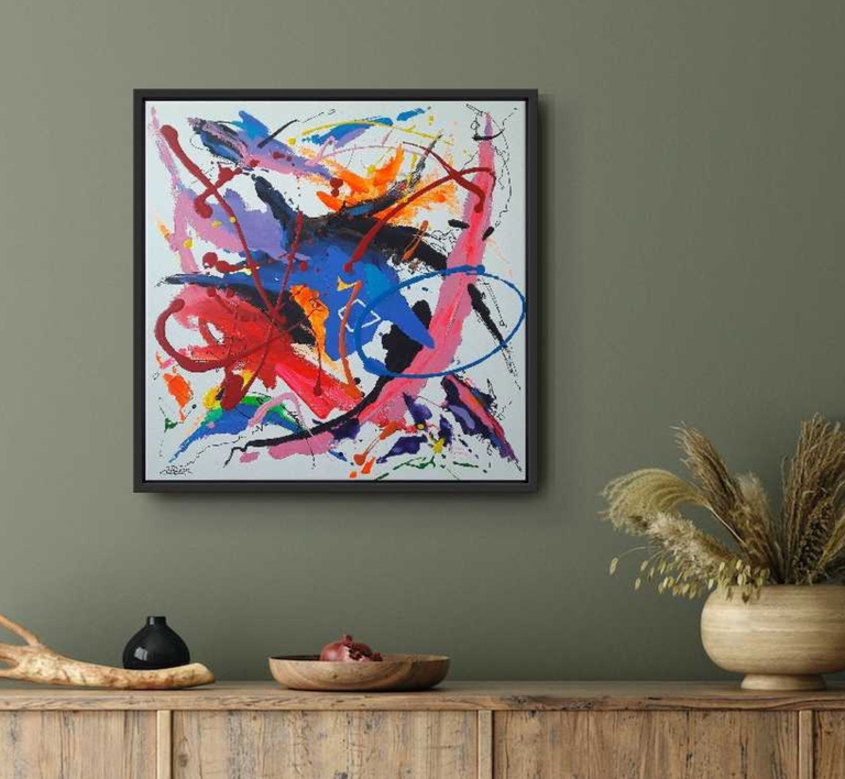 Take Five - The Dave Brubeck Quartet | Pintura de Valeriano Cortázar | Compra arte en Flecha.es