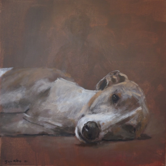 Mirada |Pintura de Gonzho | Compra arte en Flecha.es