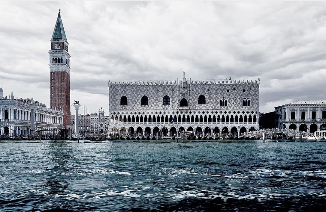 Venecia (La Plaza de San Marcos vista desde el Gran Canal) |Digital de Javier Lopez | Compra arte en Flecha.es