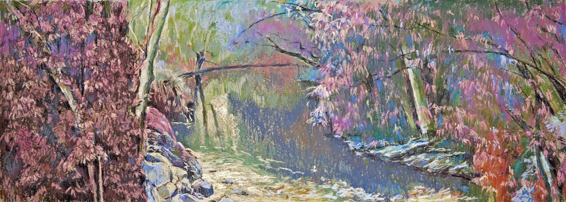 Travesía reflejada V |Pintura de Manuel Luca de tena | Compra arte en Flecha.es