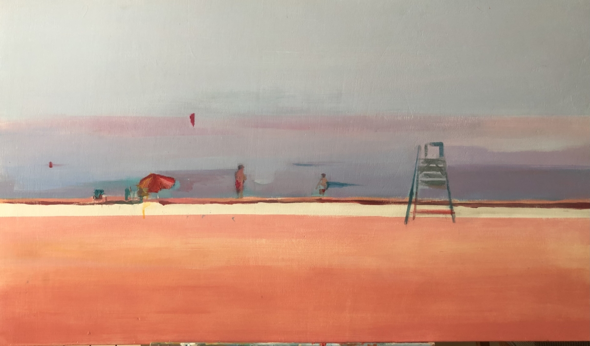 Último baño |Pintura de Ana Alcaraz | Compra arte en Flecha.es