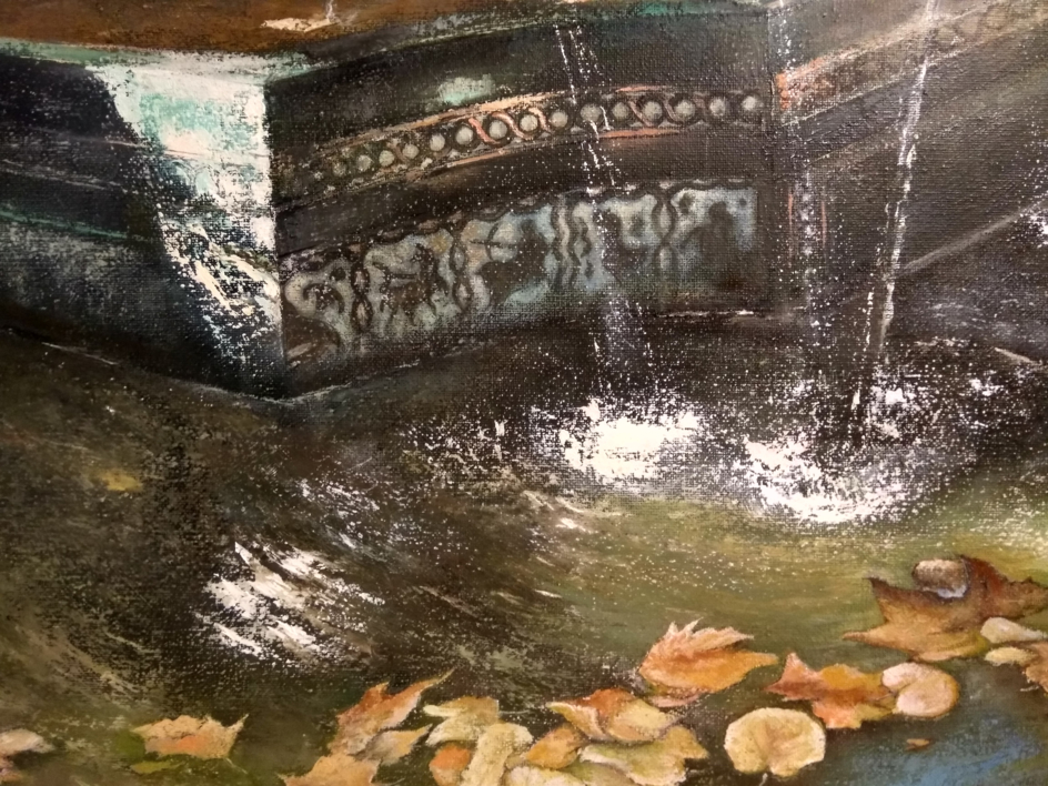 Jardín andaluz de la Casa de Sorolla | Pintura de TOMAS CASTAÑO | Compra arte en Flecha.es