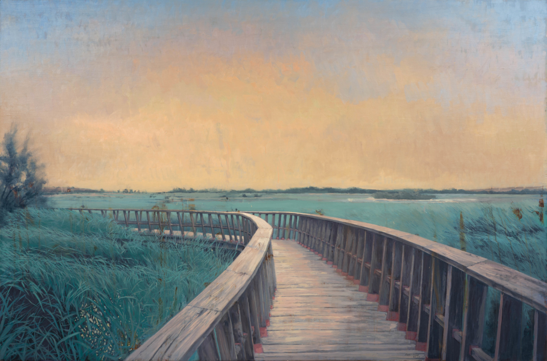 Paso elevado nº 1 |Pintura de Álvarez Cebrián | Compra arte en Flecha.es
