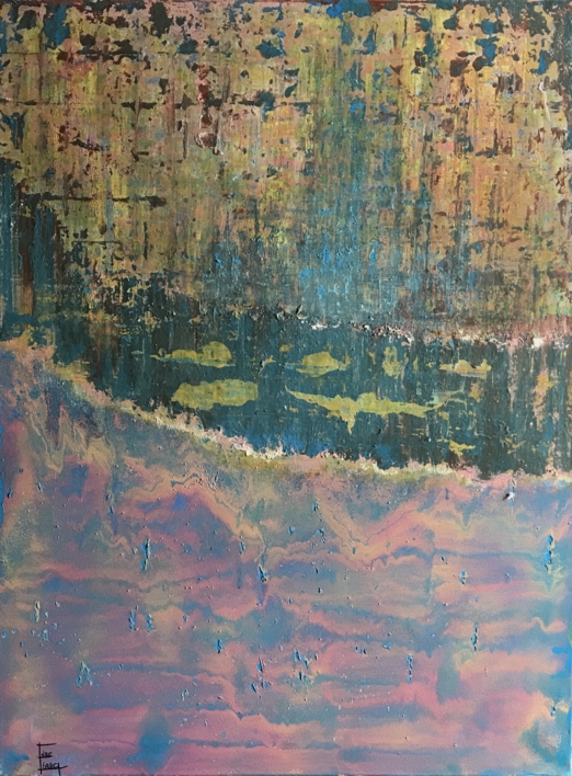 Erupción |Pintura de Enric Correa | Compra arte en Flecha.es