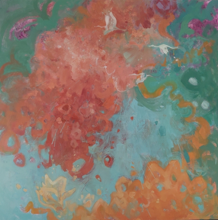 Mira al cielo |Pintura de CRISTINA VILLACIEROS | Compra arte en Flecha.es