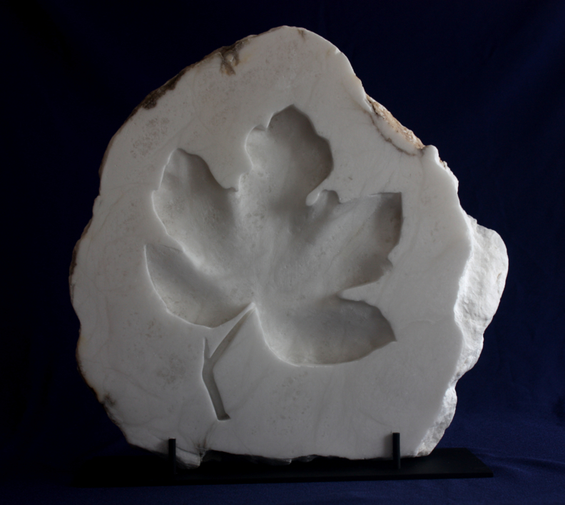 Hoja de higuera |Escultura de Matilde Olivera | Compra arte en Flecha.es