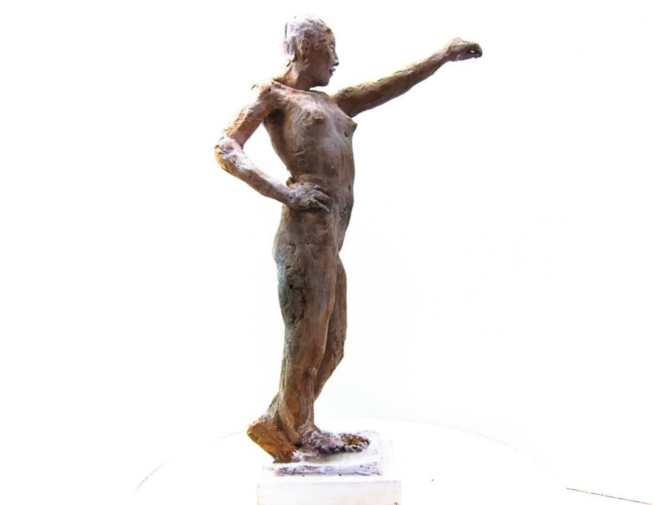 Serie mujer. Aquí  y ahora. |Escultura de Lunaolivares | Compra arte en Flecha.es
