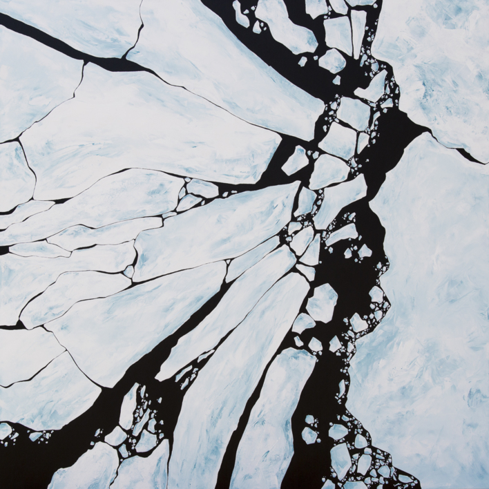 iCEBERG VIII |Pintura de SARA F. JORSLOV | Compra arte en Flecha.es