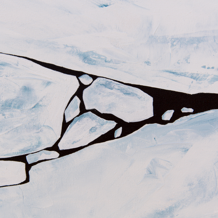 iCEBERG VIII | Pintura de SARA F. JORSLOV | Compra arte en Flecha.es