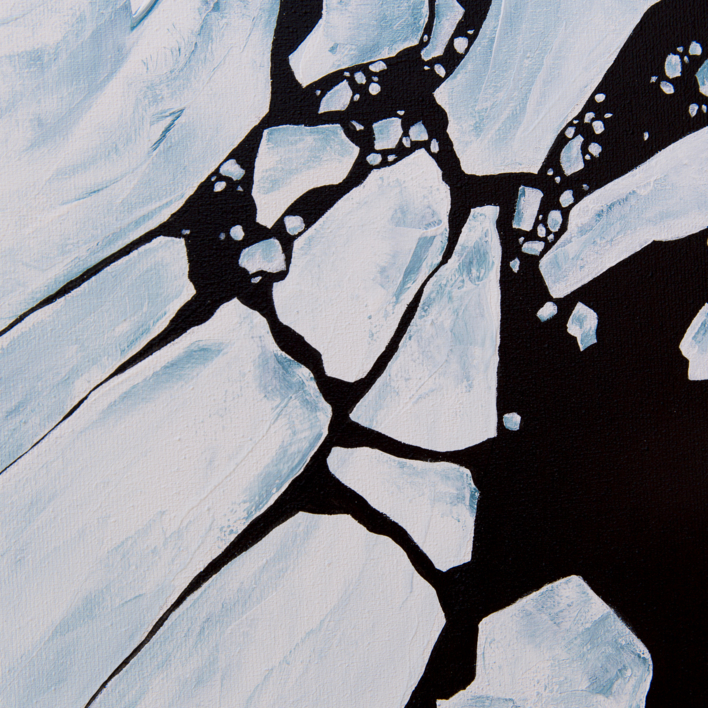 iCEBERG VIII | Pintura de SARA F. JORSLOV | Compra arte en Flecha.es
