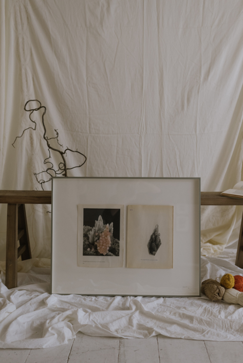 Cuarzo: Materia y vacío | Collage de PILSFERRER | Compra arte en Flecha.es