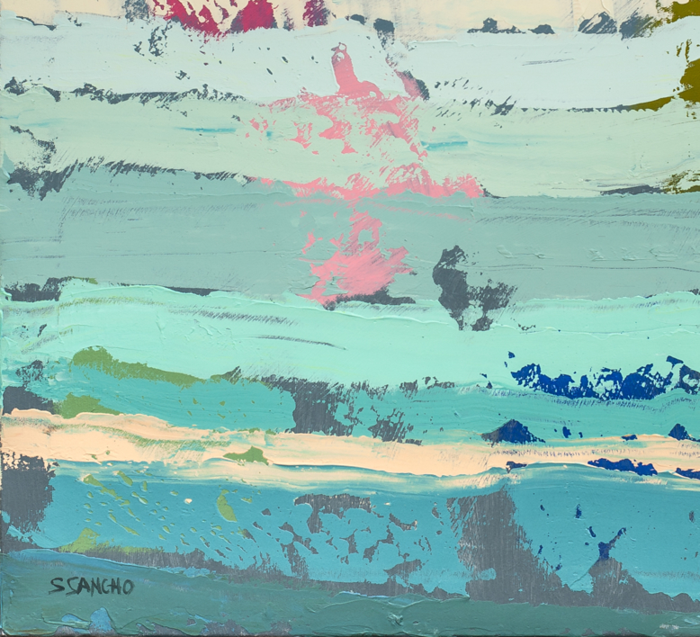 Díptico (paisajes abstractos) | Pintura de Susana Sancho | Compra arte en Flecha.es