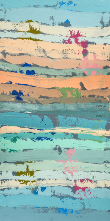 Díptico (paisajes abstractos) | Pintura de Susana Sancho | Compra arte en Flecha.es