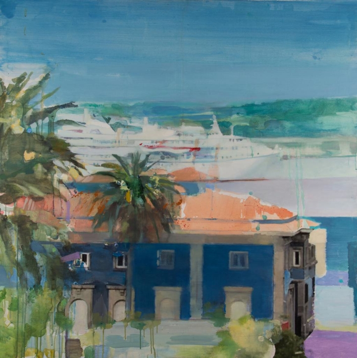 El Puerto |Collage de Ana Alcaraz | Compra arte en Flecha.es
