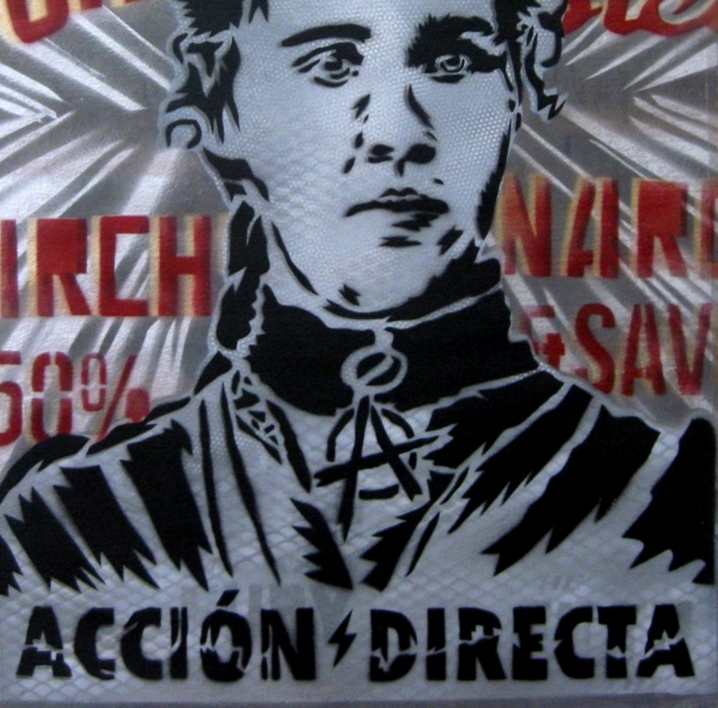 Voltairine de Cleyre | Pintura de Carlos Madriz | Compra arte en Flecha.es