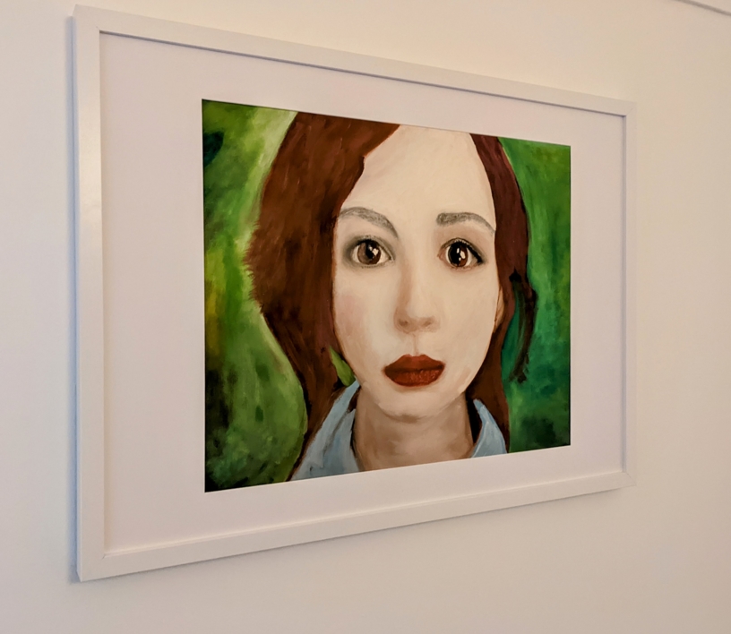 Maria |Pintura de Ezequiel Martinez Llaser | Compra arte en Flecha.es