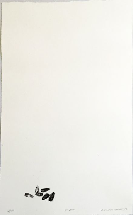 Pipas |Obra gráfica de Ana Valenciano | Compra arte en Flecha.es