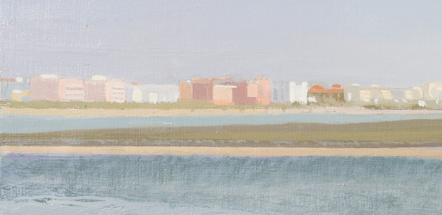 Isla Cristina, Punta del Caimán | Pintura de Ignacio Mateos | Compra arte en Flecha.es