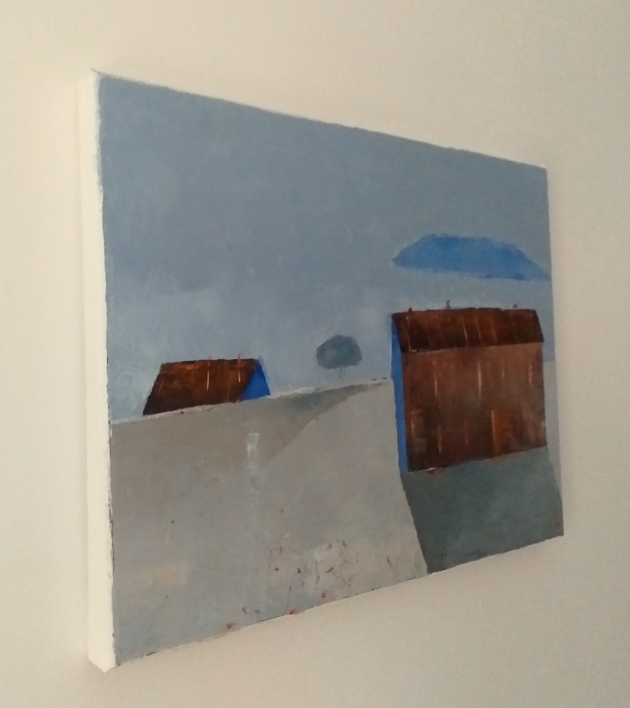 Winter Etude 2 | Pintura de Kestutis Jauniskis | Compra arte en Flecha.es