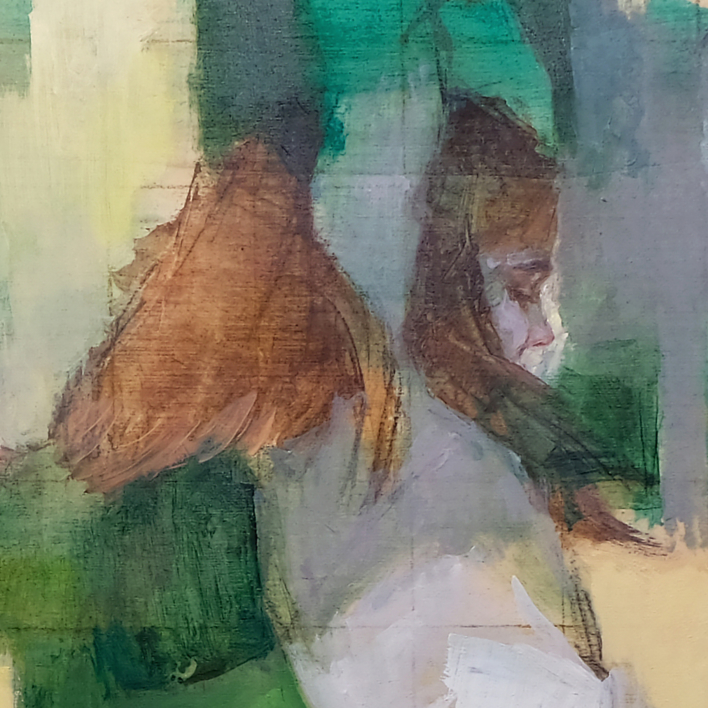 Los protagonistas | Pintura de Pilar López Báez | Compra arte en Flecha.es