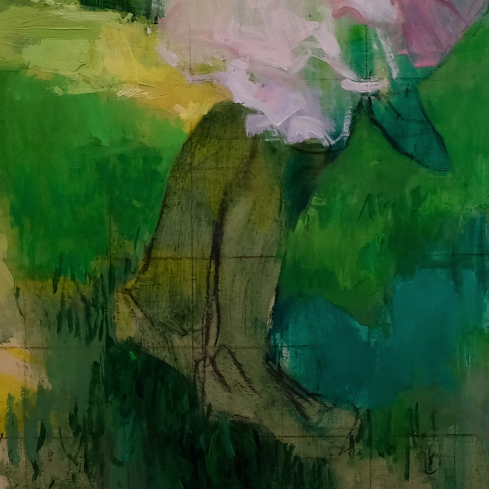 Los protagonistas | Pintura de Pilar López Báez | Compra arte en Flecha.es