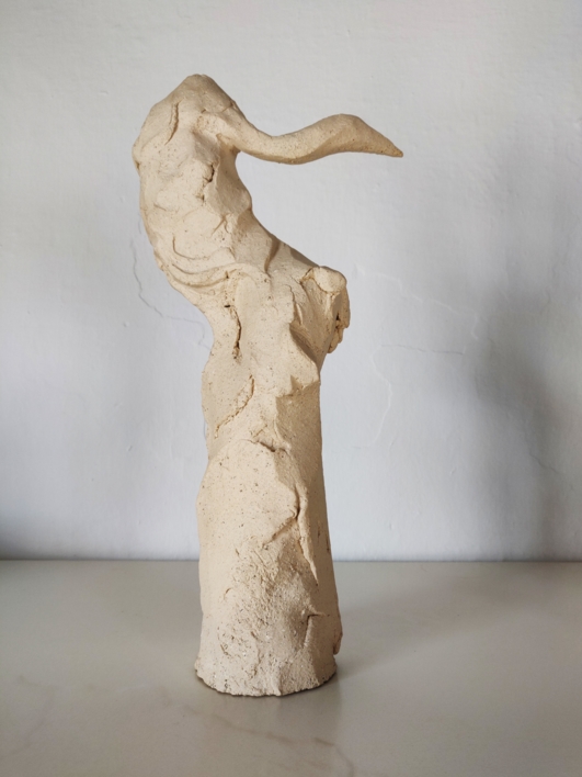 Garza mirando | Escultura de CRISTINA VILLACIEROS | Compra arte en Flecha.es