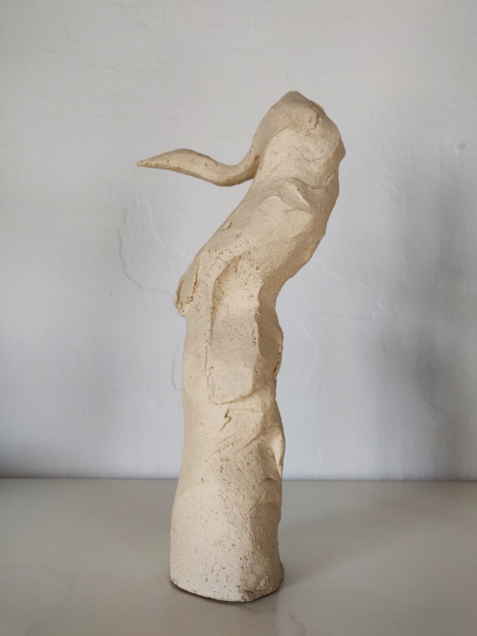 Garza mirando | Escultura de CRISTINA VILLACIEROS | Compra arte en Flecha.es