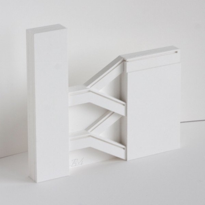 Escalera 09 | Escultura de pared de Luis Pérez Vega | Compra arte en Flecha.es