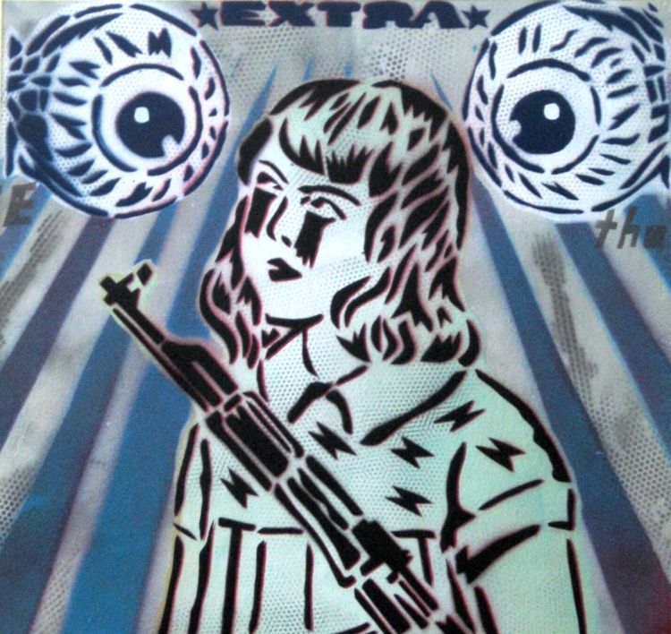 La Revuelta De Lxs Poseidxs | Pintura de Carlos Madriz | Compra arte en Flecha.es