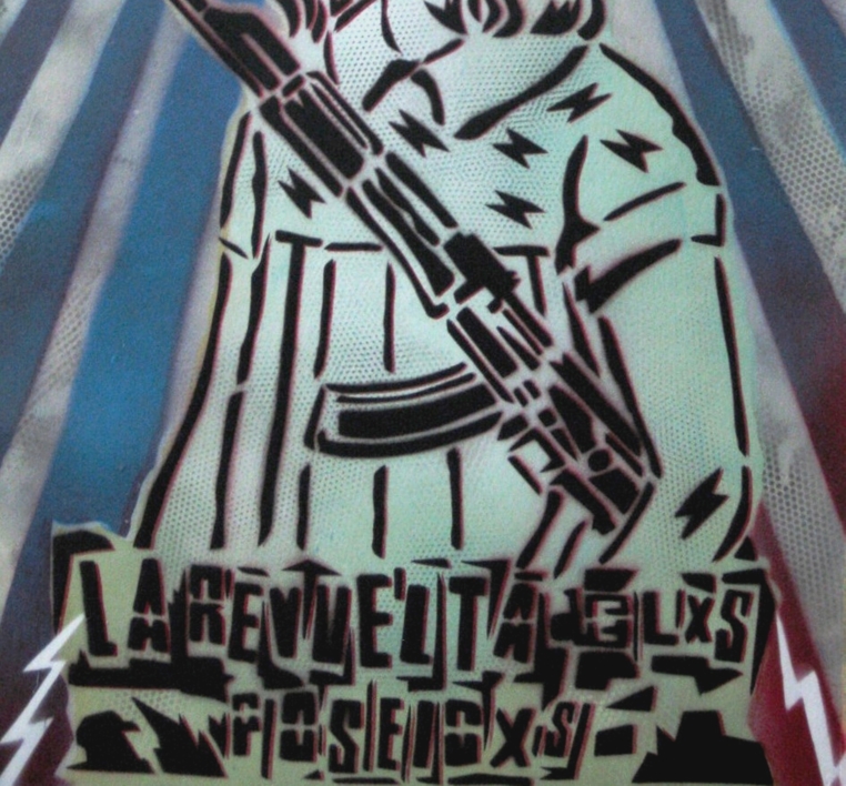La Revuelta De Lxs Poseidxs | Pintura de Carlos Madriz | Compra arte en Flecha.es