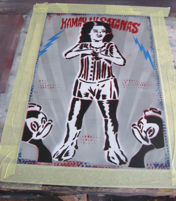 The Hand Of Satan (The Legacy) | Pintura de Carlos Madriz | Compra arte en Flecha.es