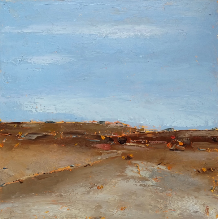 Sea Dunes 3 |Pintura de Kestutis Jauniskis | Compra arte en Flecha.es