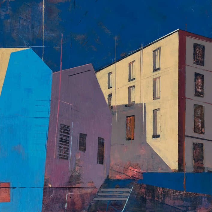 Sherbet Sun |Pintura de JENNY FERMOR | Compra arte en Flecha.es