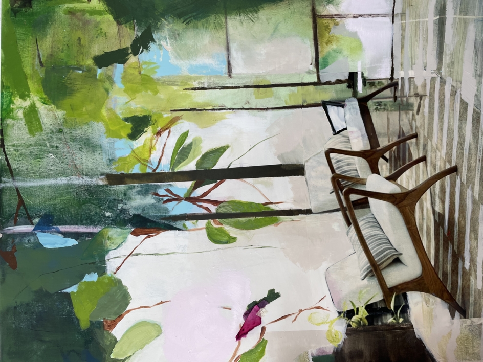 Trás la ventana |Pintura de ISABEL GARCIA BENITO | Compra arte en Flecha.es