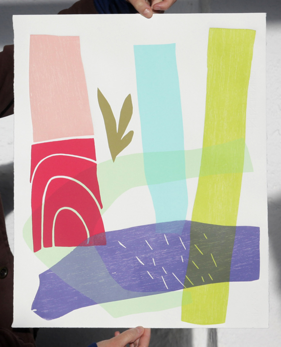 Forma y color  03. |Obra gráfica de Marta Aguirre | Compra arte en Flecha.es