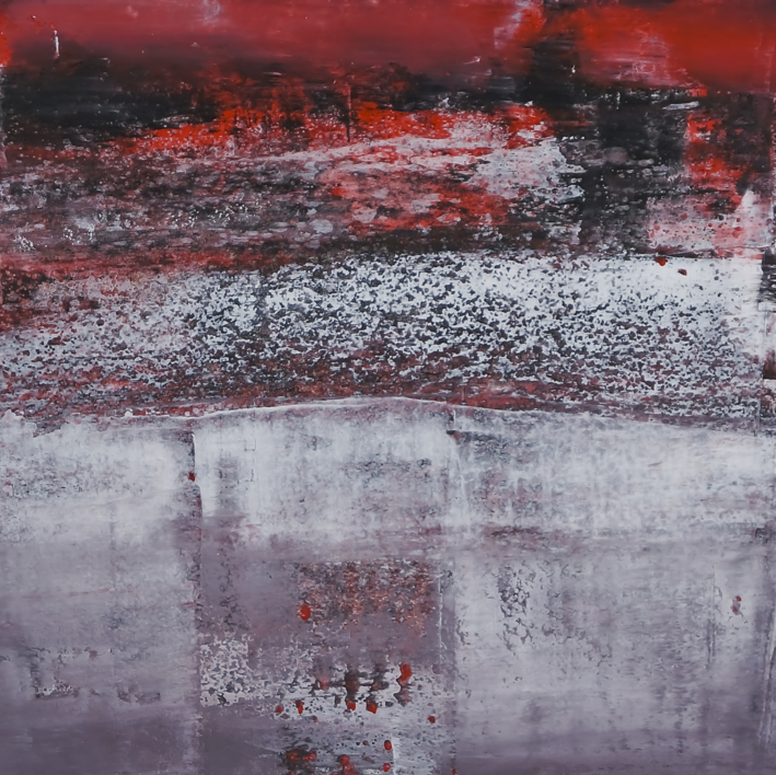 Huellas |Pintura de Eddy Miclin | Compra arte en Flecha.es