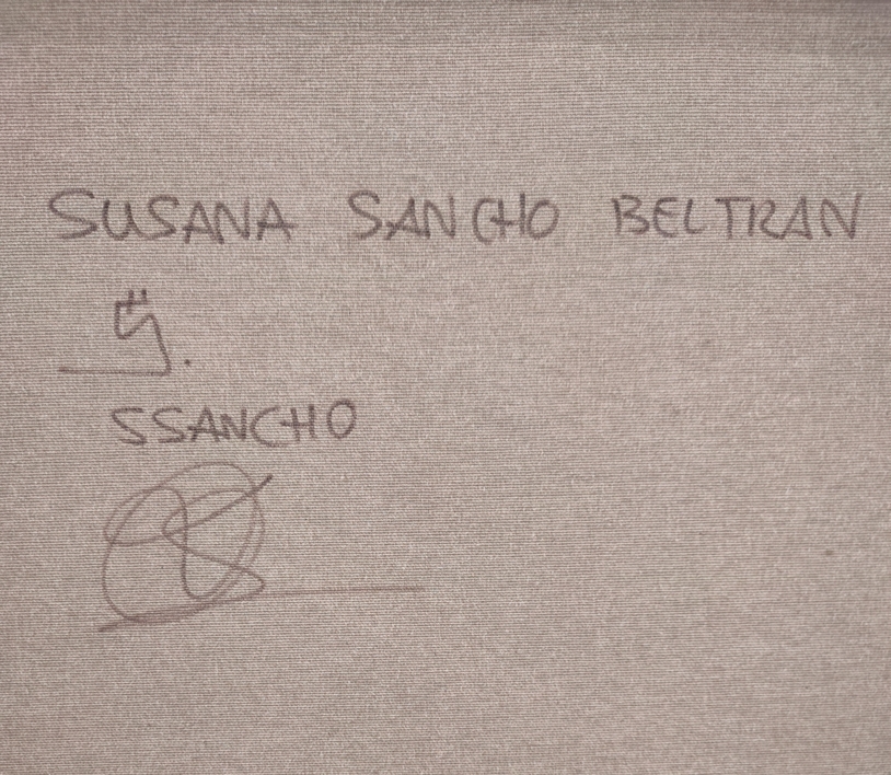 Diptych (lines) | Pintura de Susana Sancho | Compra arte en Flecha.es