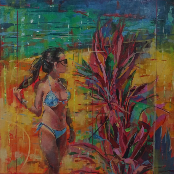El color del calor |Pintura de Amaya Fernández Fariza | Compra arte en Flecha.es