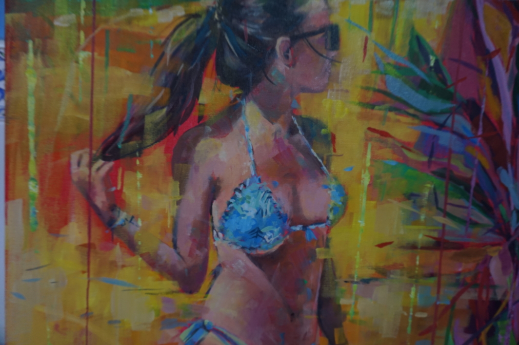 El color del calor | Pintura de Amaya Fernández Fariza | Compra arte en Flecha.es