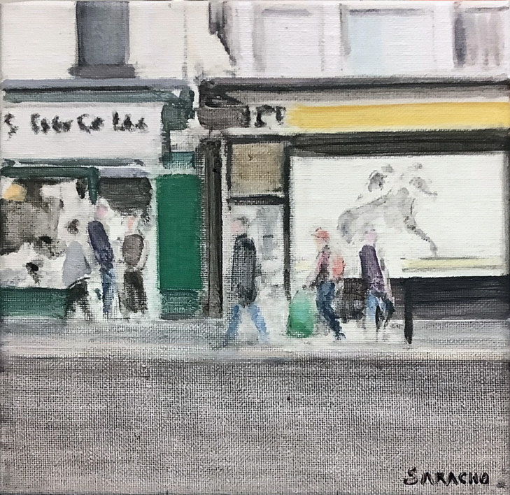 Horse in Dublin |Pintura de Saracho | Compra arte en Flecha.es