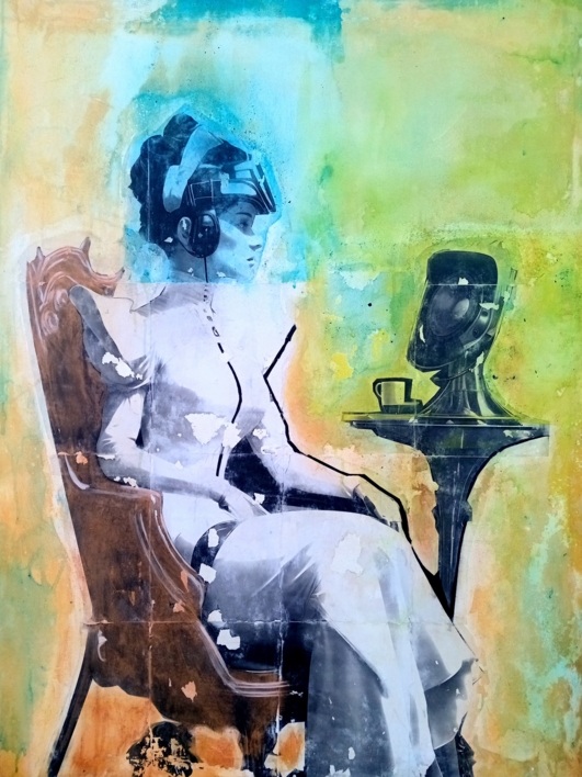 Melodía Anacrónica |Pintura de Arderico | Compra arte en Flecha.es